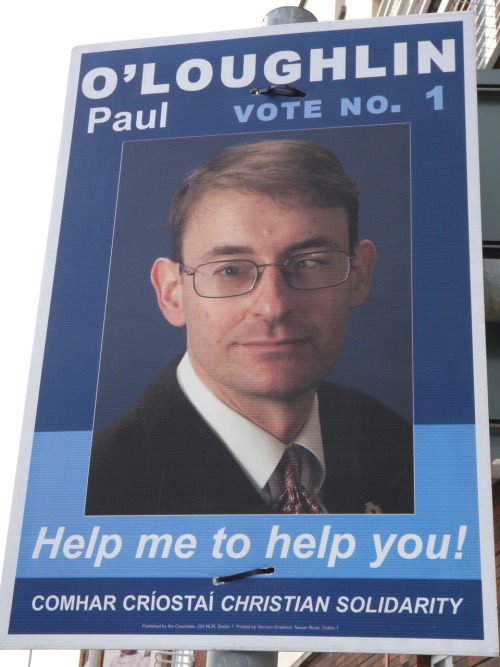 Dublin Election Poster